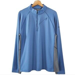 Marmot Blue Pullover Layering Jacket mens size Large